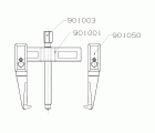 EXTRACTOR FORZA SERIE 9000 DE 2 PATAS